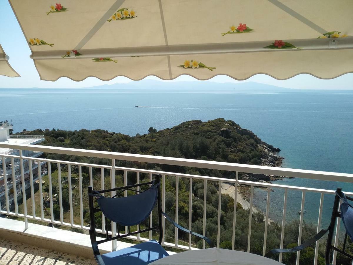 Absolut View Apartment Palaiontsiflikion Bagian luar foto